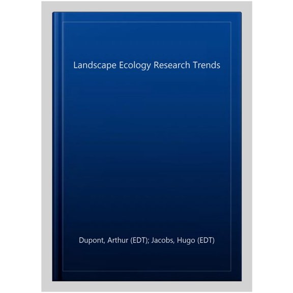 Pre-Owned Landscape Ecology Research Trends