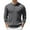 Dark Gray, variant on Men's Sweaters Long Sleeve Stylish Casual Collared Knit Sweater Fall Winter Elastic Button Down Business Ribbed Dress Pullover Ginger 3XL