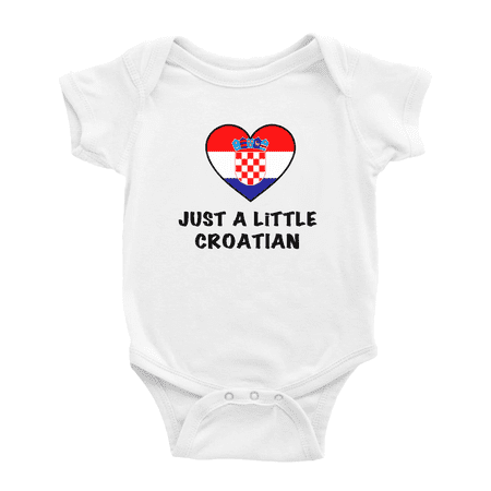 

Just A Little Croatian Cute Baby Clothing Bodysuits