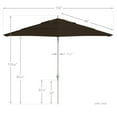 thumbnail image 5 of California Umbrella 11' Patio Umbrella in Cocoa, 5 of 5