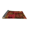 thumbnail image 2 of Ahgly Company Indoor Rectangle Oriental Orange Modern Area Rugs, 7' x 10', 2 of 4
