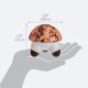 thumbnail image 2 of Mini Masajeador HoMedics con Vibración Sweet Treats Comfort Diseño de Galleta Homedics HM-7452554, 2 of 2