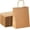 Brown 8x4.5x10.8, variant on 24 Pack Small Gift Bags 5.8"×3.2"×8.25" Kraft Paper Bags with Handles, Party Favor Bags Bulk for Kids Birthday, Baby Shower, Crafts, Wedding, Party (6 Colors)