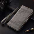thumbnail image 1 of Funda de cuero con tapa de lujo para iphone 13 14 11 12 Pro X XR XS Max 5s SE 6 6s 7 8 plus 12Mini Fundas con tarjetero Tan Jianjun unisex, 1 of 2