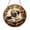 Acrylic 3.5 Inch, variant on Pug Reading Stained Glass Style Suncatcher, Fantasy Dog Window Hanging Art Decor, Cozy Interior Inspired Home Window Decoration