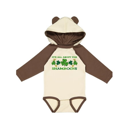 

Inktastic About The Shamrocks Gift Baby Boy or Baby Girl Long Sleeve Bodysuit