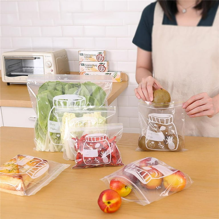 Food Storage Freezer Bags, Grip 'n Seal Technology for Easier Grip