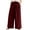 Wine, variant on leijia Linen Wide Leg Pants Women Drawstring Long Pants Casual Loose Fit Elastic Waisted Palazzo Pants Summer Lounge Trousers with Pockets