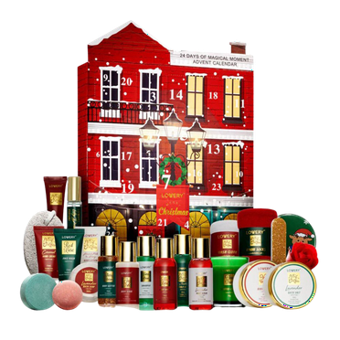 Lovery Limited Edition Advent Calender Beauty Bath And Body Care Gift Set