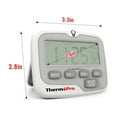 thumbnail image 6 of ThermoPro TM01W Kitchen Timers for Cooking with Count Up Countdown Timer, Digital Timer for Kids Students with Touch Backlight, Study Timers for Classroom Teacher Supplies, 6 of 10