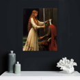 thumbnail image 4 of ARISTURING The Accolade Medieval Queen Giving Title of Knight To Young Man Lancelot and Guinevere Poster Wall Painting Canvas Painting Wall Art Poster for Bedroom Living Room Decor Gift, 4 of 4