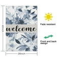 thumbnail image 5 of Spring Summer Multicolored Flower Leaves Garden Flag 28x40 Inch Double Side for Outdoor Courtyard Garden Decor Flowers Welcome Holiday Flag for Outside Decoration, 5 of 6