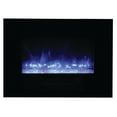 thumbnail image 5 of Smart 26" Flush Mount fireplace with Black Glass Surround, Log set, 5 of 6