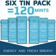 thumbnail image 3 of Viter Energy Mints 40mg Caffeine & B Vitamins, Wintergreen - 120 Count (6 Pack), 3 of 10