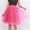 G-Hot Pink, variant on Rinsvye Carnevale New Women Tulle Leather Skirt Plus Size Skirts Knee Length Long Skirt Hangers for Women Adult Tutu Layered Short Plus Size Tulle Skirt Prom Party Midi Skirt