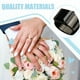 thumbnail image 3 of Anillo de acero de titanio, joyería de acero inoxidable Artificial Rectangular, piedra de dedo de acero, ónices, regalos de personalidad de Ropa, zapatos y accesorios Miscelánea Negro piedra negra Guardurnaity AP015066-05, 3 of 6