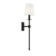 thumbnail image 4 of Monroe 1-Light Wall Sconce in Matte Black, 4 of 5