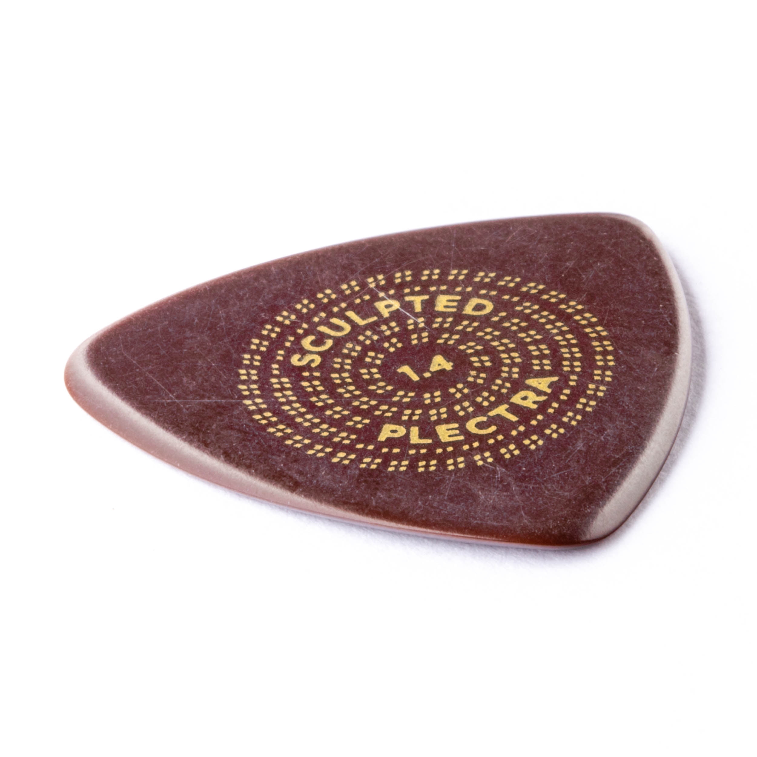 Dunlop Guitar Picks  6 Pack  Primetone Tri Triangle  Hand Sculpted  1.4mm