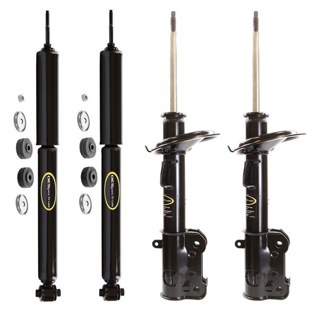 Front & Rear Monroe Spectrum Struts and Shock Absorbers Kit For Mustang Base GT