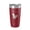 Maroon, variant on Star Lake Map Tumbler Travel Mug Insulated Laser Engraved Coffee Cup Putnam County Florida 20 oz Maroon