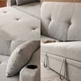 thumbnail image 4 of Sofá Cama Easy Living Sander Gris Claro, 4 of 6