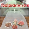 thumbnail image 5 of LNGOOR Large White Foldable Food Cover with Lace Design - Insect & Dust Proof  Perfect for Outdoor Parties  Picnics  BBQs & Camping  Kitchen Organization Essential, 5 of 5