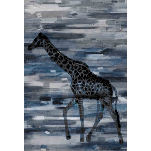 Parvez Taj "Tall Walker" Print on Canvas