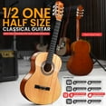 thumbnail image 3 of Pyle Classical Guitar Starter Kit - 34" 1/2 Size All Wood Instrument with Capo, Gig Bag, Strings, Strap, Picks (Natural Gloss), 3 of 7