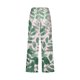thumbnail image 5 of Pantalones Casuales de Mujer de Impresión Floral Cintura Elástica Suelta, Pantalones de Pierna Ancha Recta con Bolsillos, 5 of 7