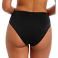 thumbnail image 4 of Freya Jewel Cove High Waist High Leg Swim Brief (7236),Large,Plain Black, 4 of 4