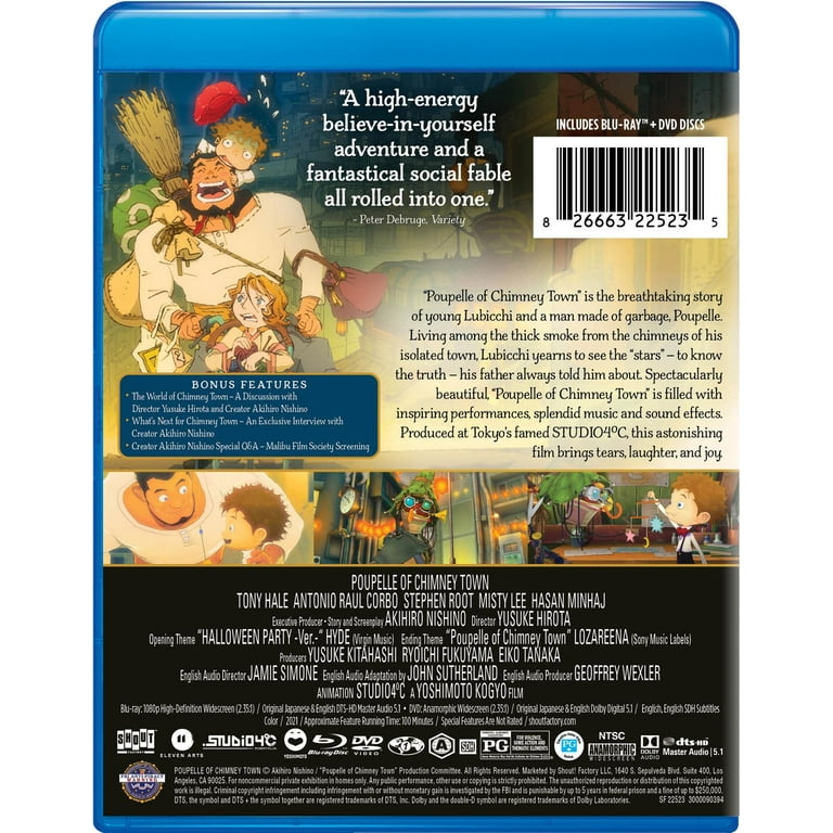 Poupelle of Chimney Town (Blu-ray) - Walmart.com