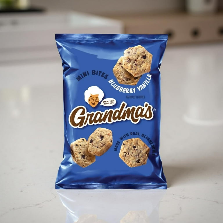 Grandma's Blueberry Vanilla Mini Bites, 1 Oz, 20 Pack - Walmart.com