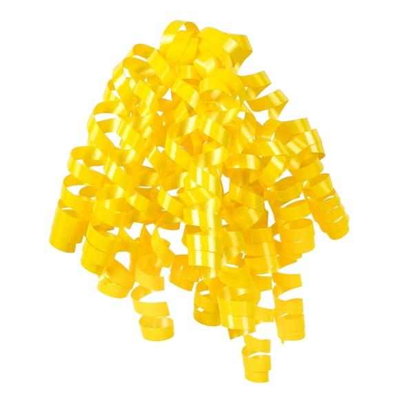 12 Packs: 2 ct. (24 total) 30" Yellow Twisty Bows by Celebrate It