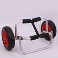 thumbnail image 4 of Greeniant Carro plegable para Kayak de 50kg, carro de transporte de ruedas para deportes acuáticos, accesorios para remolque de transporte de arena Deportes acuáticos Greeniant OD023386-00B, 4 of 6