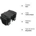 thumbnail image 5 of Bike Rear Rack Storage Bag Waterproof Reflective Bike Saddle Storage Bag Long (Black) One Size, 5 of 5