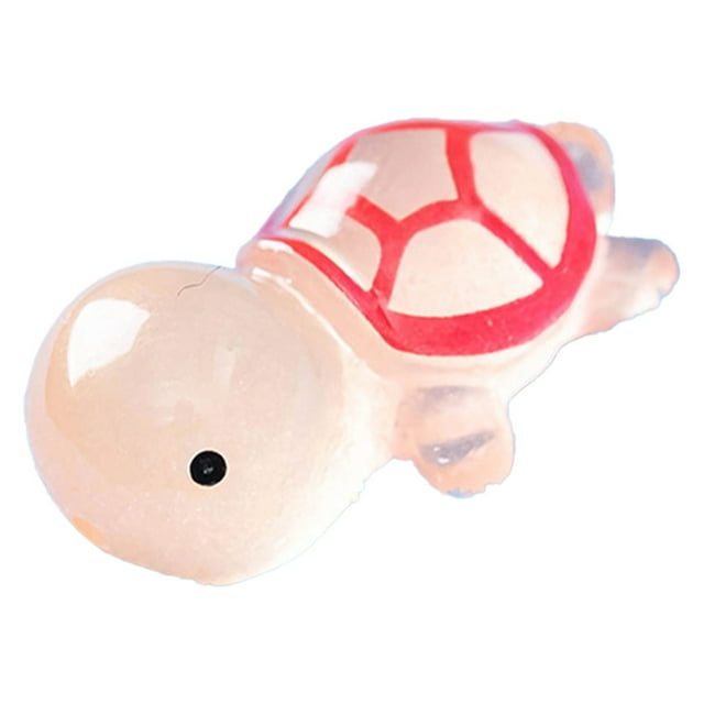 Jouets Mini Tortue Canards Miniatures Tortue de Mer Bonsaï Tortue Mini Tortue Décoration Tortue Statue Tortue Miniature Doublures de Figurine Tortue Miniatures Tortues Résine Coloré