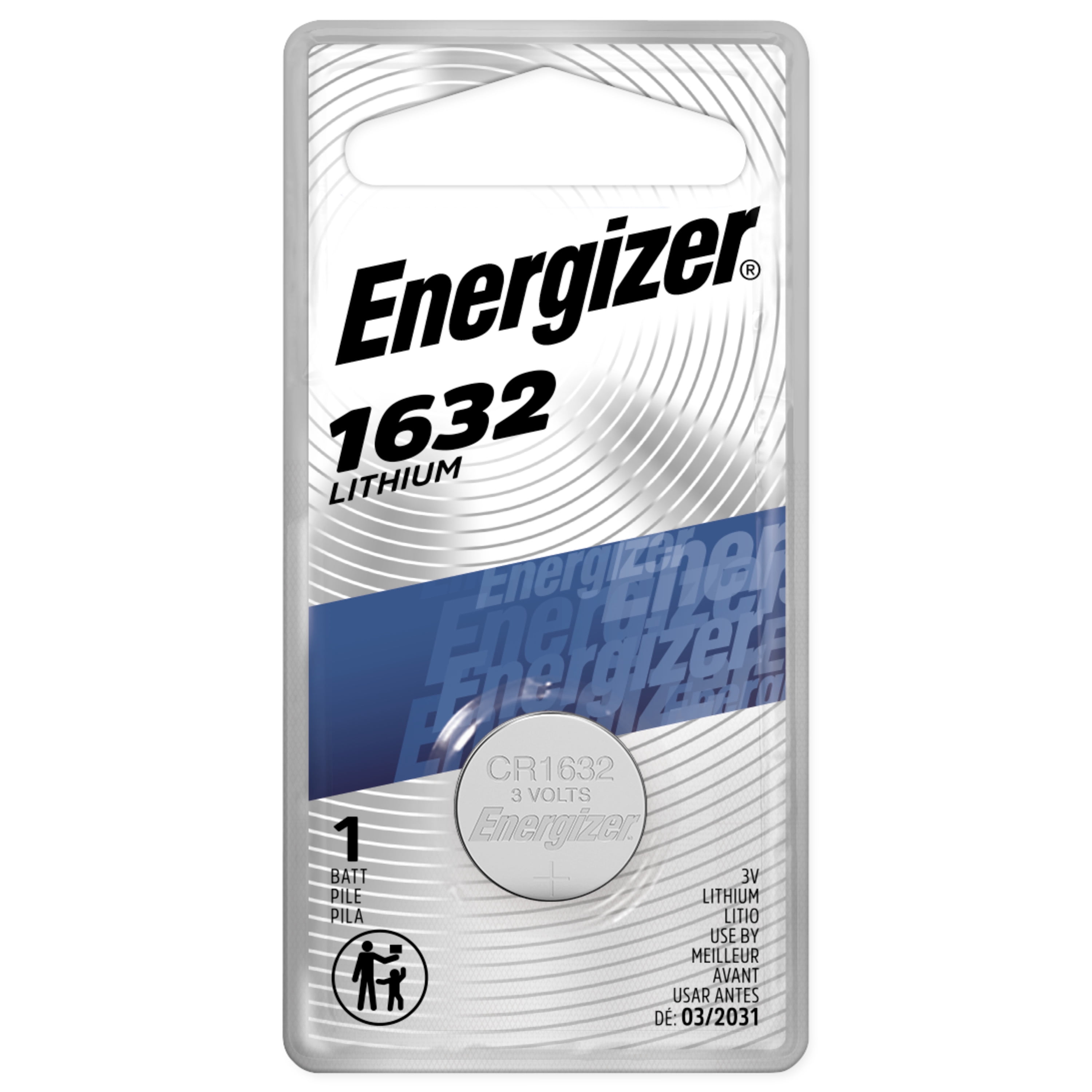 Energizer Lithium 1632 3 V Keyless Entry Battery 1 Pk