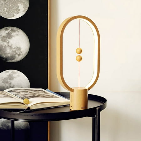 

USB Creative Balance Lamp Magnetische Mid-Air-Schalter Warm Eye-Care-LED-Lamp for Home Lighting Deals of Today