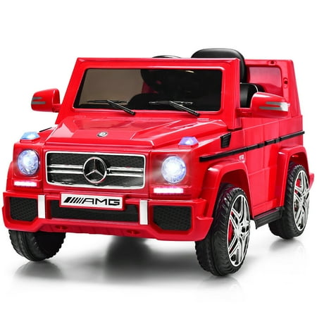 Costway Mercedes Benz G65 Licensed 12V Electric Kids Ride On Car RC Remote Control