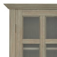 thumbnail image 2 of Acadian 39 inch Wide Solid Wood Transitional Storage Cabinet in Distressed Grey, 2 of 14