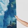 thumbnail image 3 of AWERP Soft Tonal Poster for Bathroom Decoration Waterproof Shower Curtain Multiple Sizes White, 3 of 7
