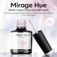 thumbnail image 2 of Esmalte de uñas en gel Modelones Shine White 15 ml Glitter Pearl, 2 of 7