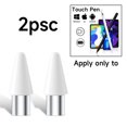 thumbnail image 1 of 2PCS For Apple Pencil Tips Universal Stylus Pen Tips For iPad Pencil Stylus Tips For iPad Stylus Pen Replacement Nib 2pcs, 1 of 6