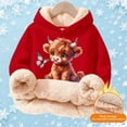 thumbnail image 4 of Glisme Big Girls Hoodies Graphic Print Long Sleeve Fall Winter Soft Sweatshirts For Girls Size 7-8 Years, 4 of 5