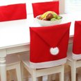 thumbnail image 4 of Peggybuy Christmas Dining Chair Covers Red Kitchen Chair Decor for Home Dinner Chair Back, 4 of 9