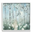 thumbnail image 5 of Stupell Industries White Flowers Blooming Forest Birch Trees Scenery Painting White Framed Art Print Wall Art, Design by Sally Swatland, 5 of 5