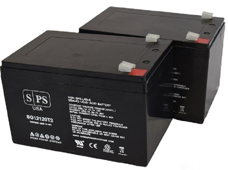 SPS Brand 12V 12Ah Replacement Battery for Mega Motion