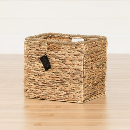 - South Shore Storit Beige Rattan Basket