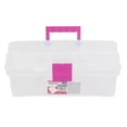 thumbnail image 5 of Caja Vanity TRANSPARENTE Santul con BROCHE ROSA y Candado DE Combinación, 5 of 5