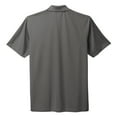 thumbnail image 6 of Yellow Rooster Mens Short Sleeve Eclipse Stretch Polo Shirt Shadow Grey 3XL, 6 of 7